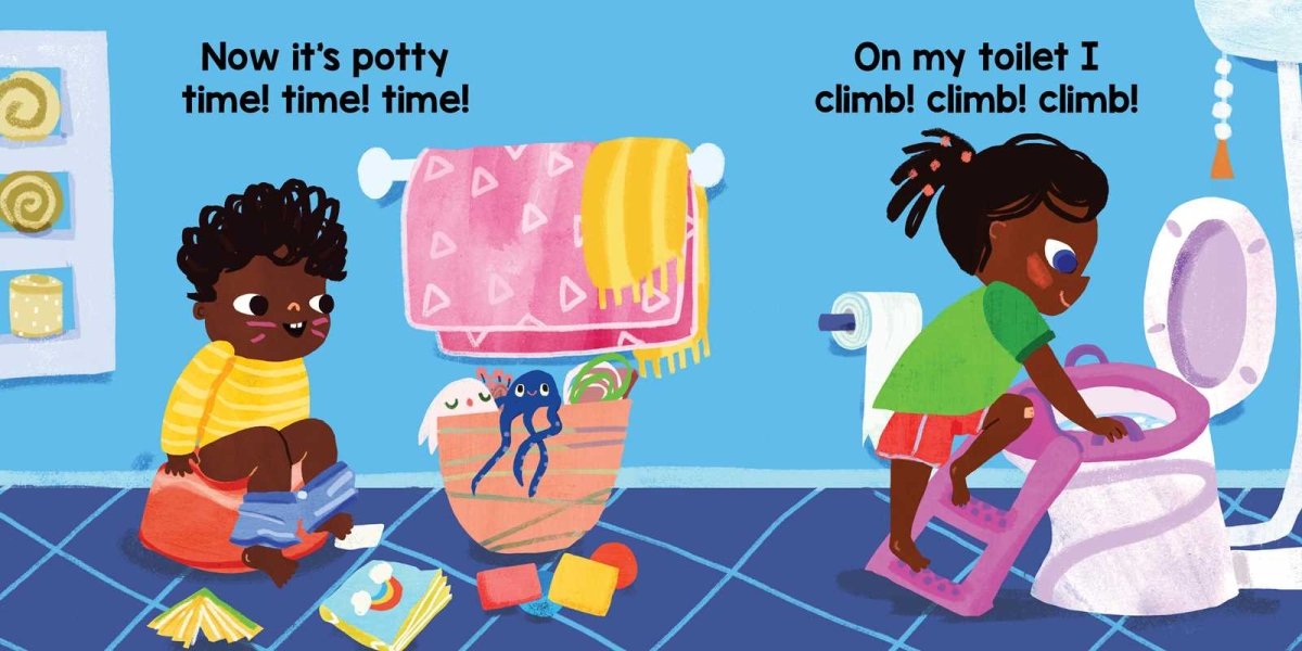 Flush! Flush! Flush! A Baby Steps Potty Training Board Book for Toddlers by Douglas Florian sold by Rosebud & Jo