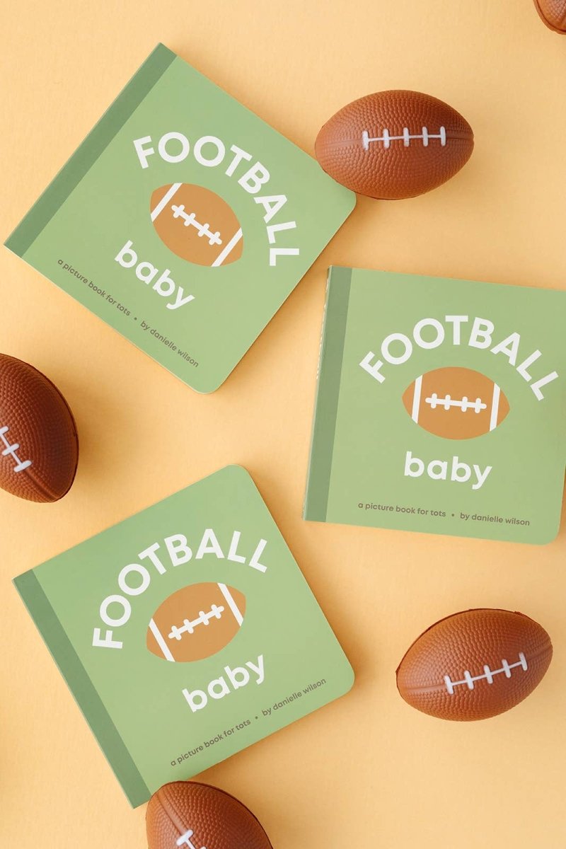 Football Baby Book - Left Hand Book House sold by Rosebud & Jo