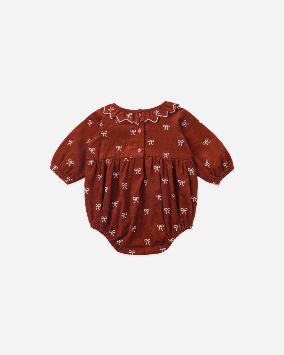 Freya Romper Bows - Rylee + Cru Rompers & Jumpers sold by Rosebud & Jo