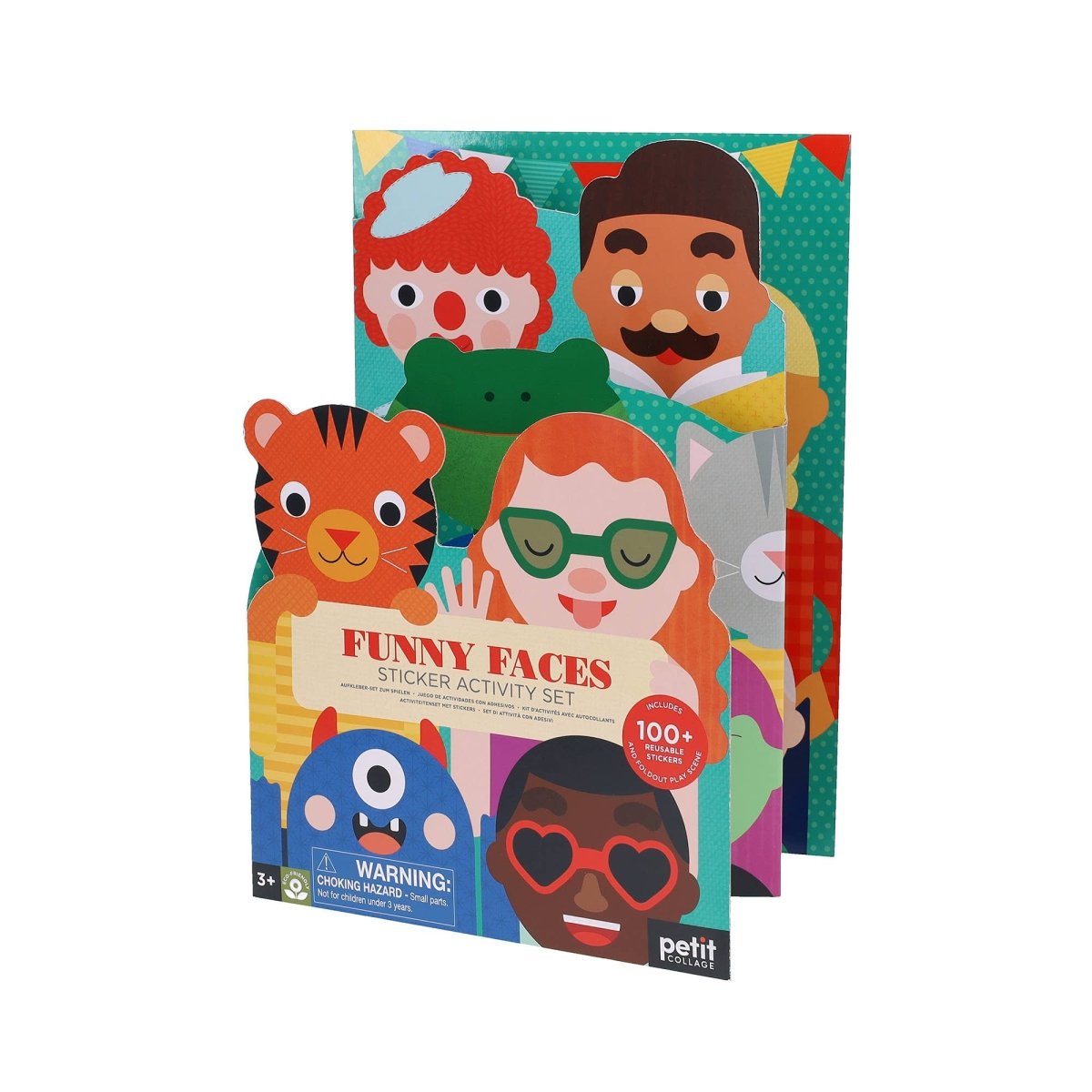 Funny Faces Sticker Activity Set - Chronicle Books Stickers sold by Rosebud & Jo