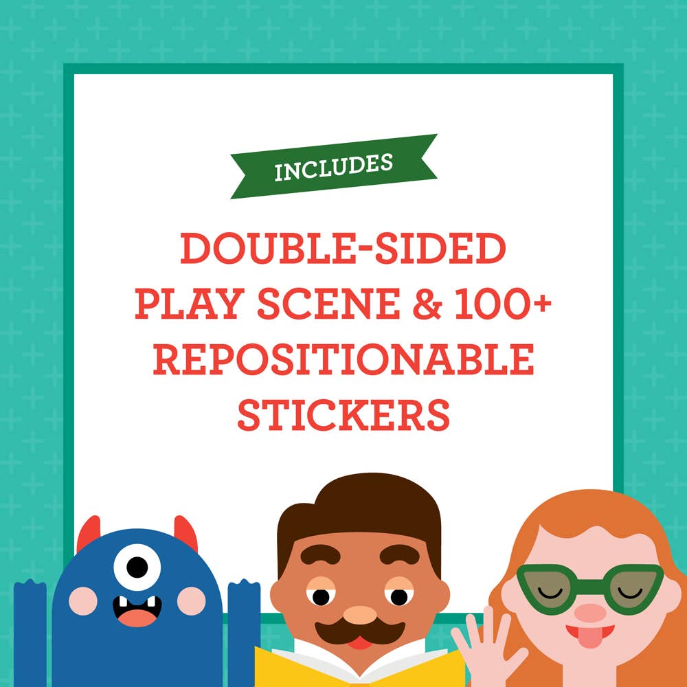Funny Faces Sticker Activity Set - Chronicle Books Stickers sold by Rosebud & Jo