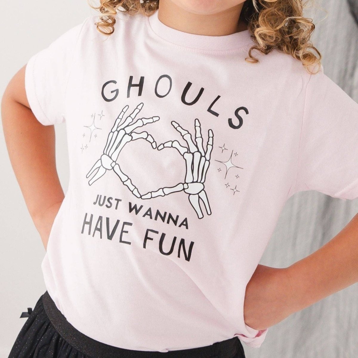 Ghouls Just Wanna Have Fun Halloween Short Sleeve T-Shirt - Sweet Wink Tops sold by Rosebud & Jo
