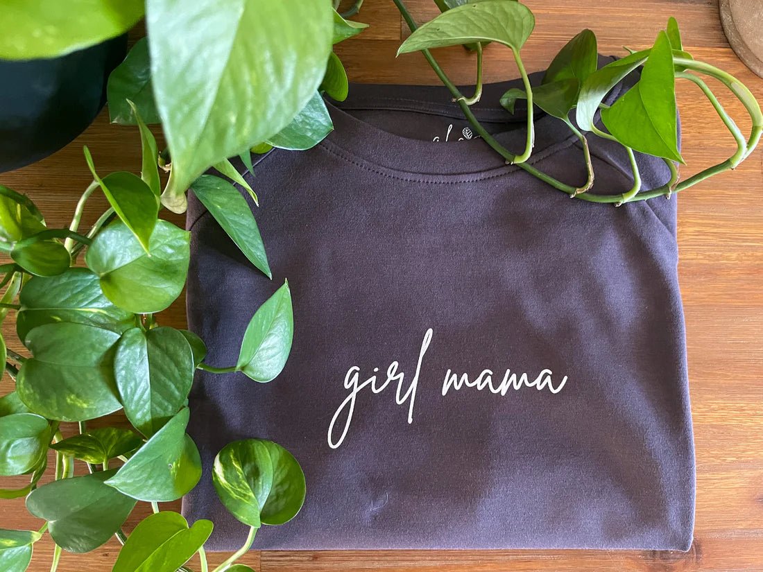 Girl Mama Organic Pullover - Gaia Baby Goods Women's Clothing sold by Rosebud & Jo