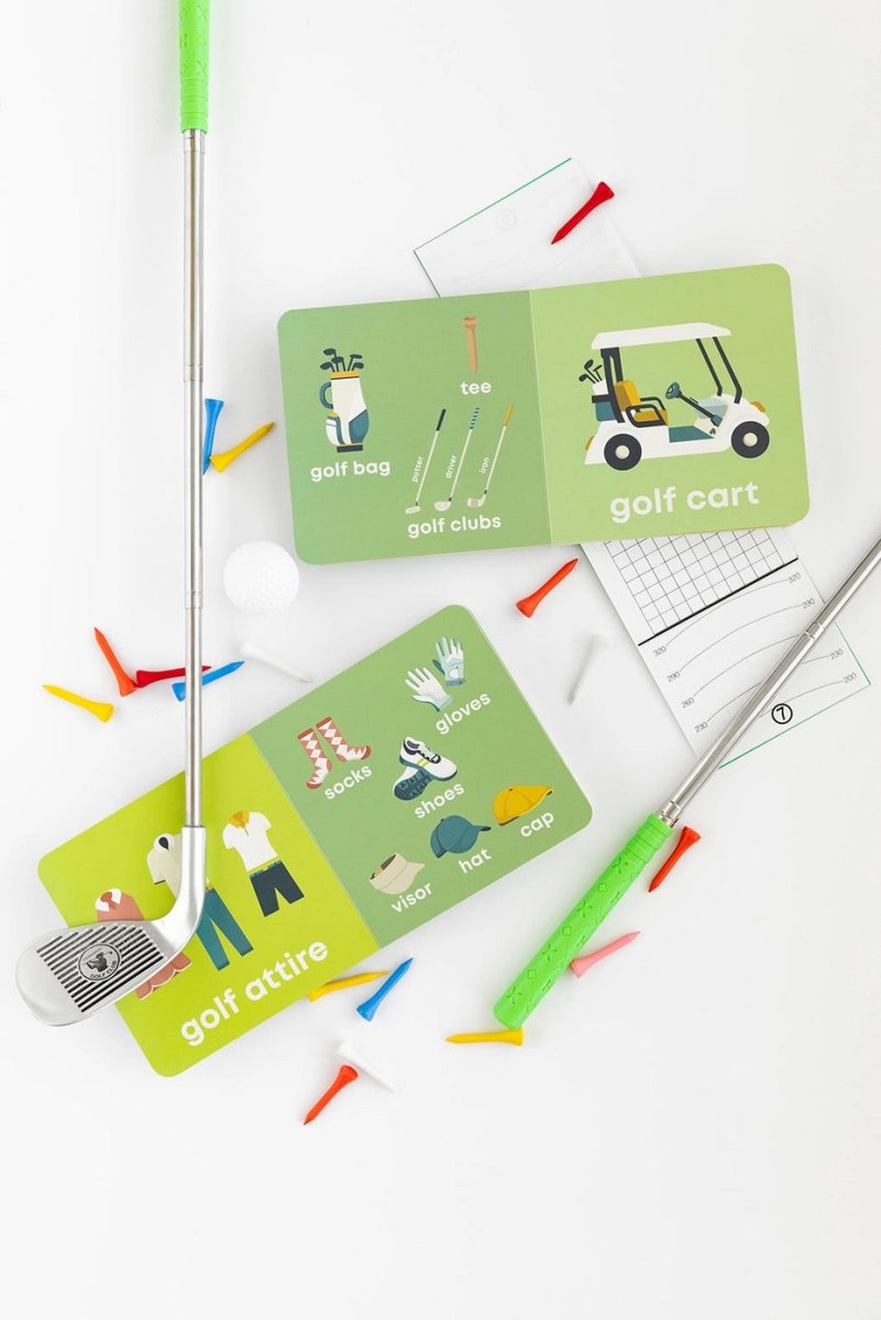 Golf Baby Board Book - Left Hand Book House Book sold by Rosebud & Jo