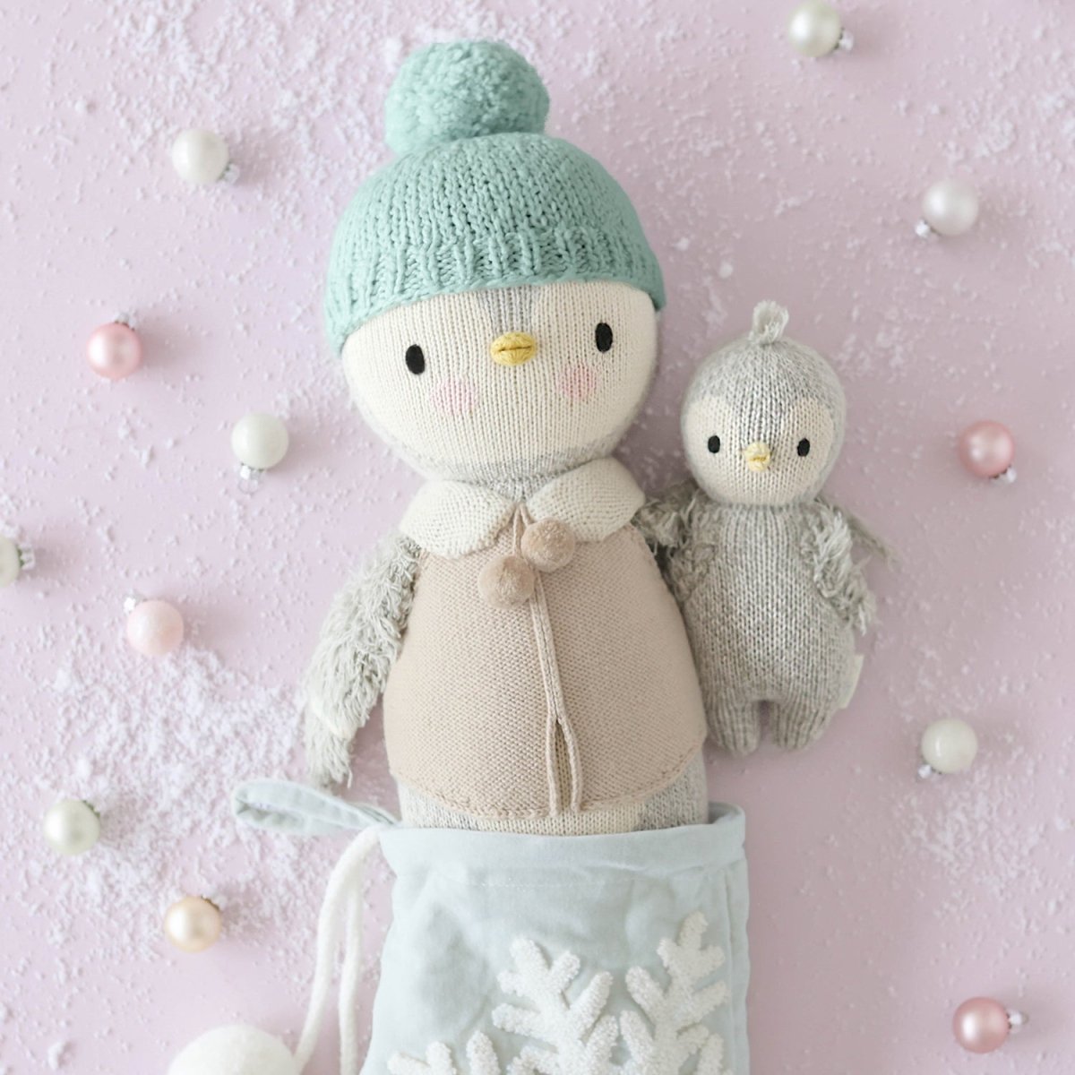 Greyson the Penguin - Cuddle + Kind Stuffed Animals sold by Rosebud & Jo