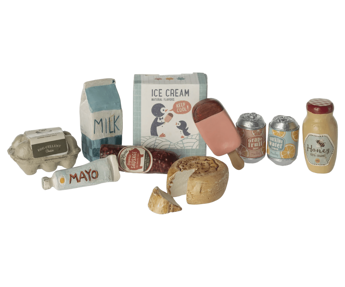 Grocery Box, Miniature - Maileg Toys sold by Rosebud & Jo