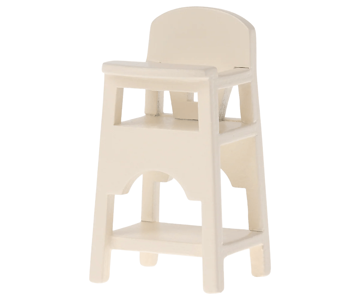 High Chair, Mouse - Off White - Maileg Toy sold by Rosebud & Jo