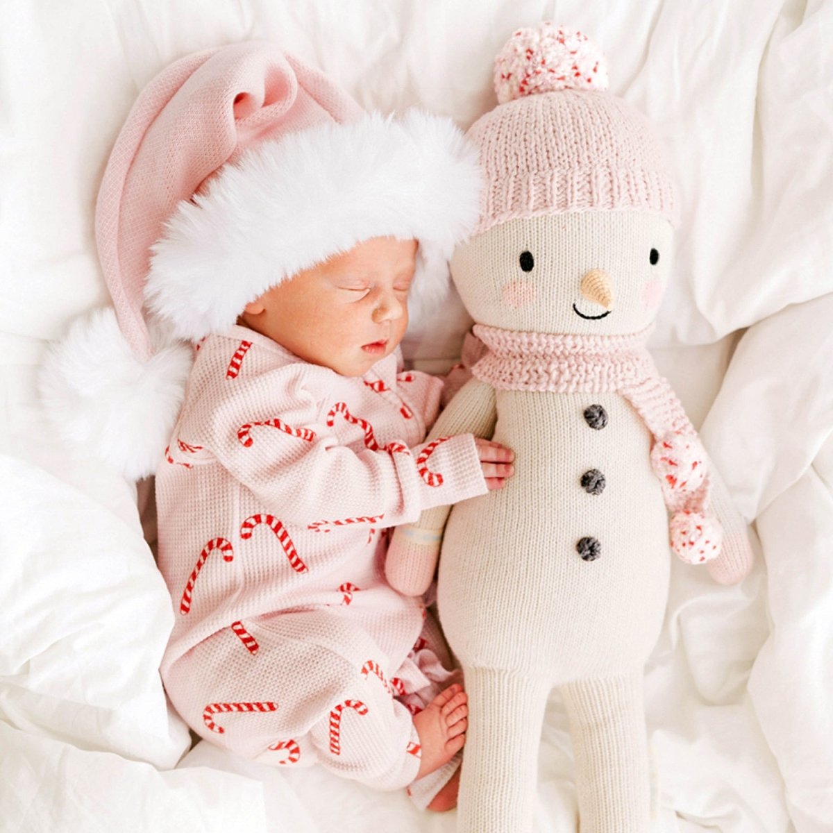 Holly the Snowman - Cuddle + Kind Stuffed Animals sold by Rosebud & Jo