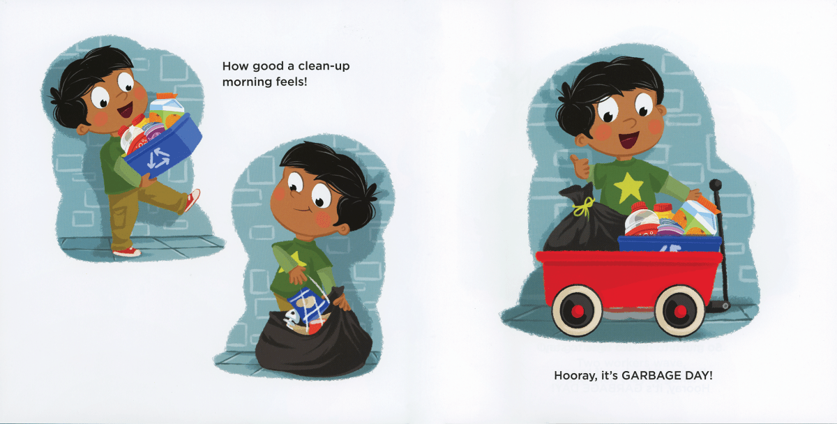 Hooray, it’s Garbage Day! - EDC Publishing Book sold by Rosebud & Jo