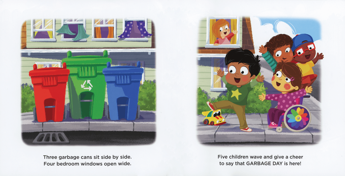Hooray, it’s Garbage Day! - EDC Publishing Book sold by Rosebud & Jo