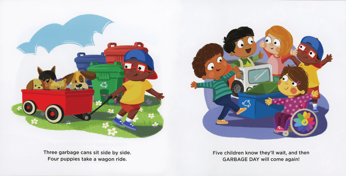 Hooray, it’s Garbage Day! - EDC Publishing Book sold by Rosebud & Jo