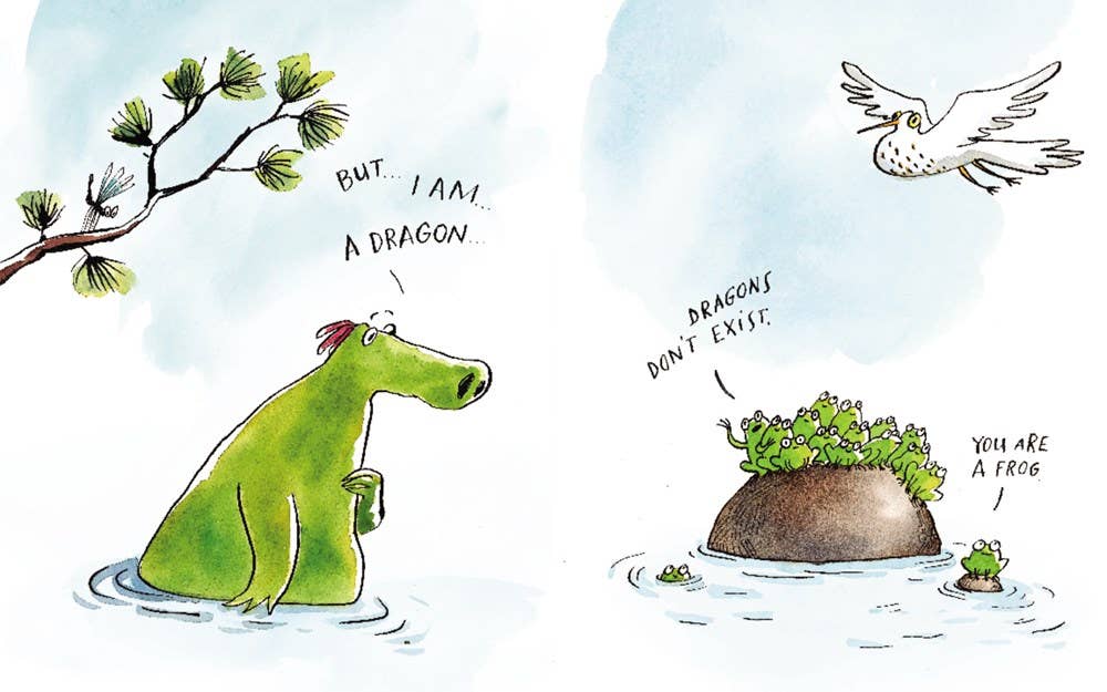 I Am a Dragon! by Sabina Hahn - HarperCollins Books sold by Rosebud & Jo