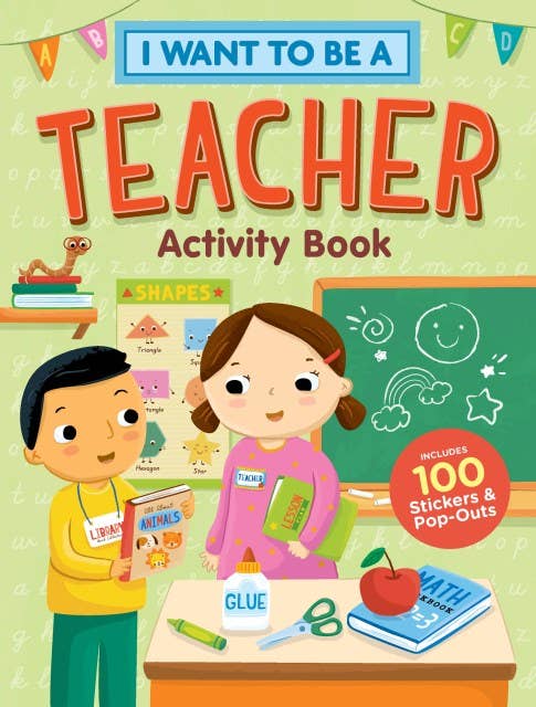 I Want to Be a Teacher Activity Book - Hachette Book Group Books sold by Rosebud & Jo