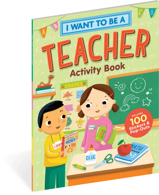 I Want to Be a Teacher Activity Book - Hachette Book Group Books sold by Rosebud & Jo