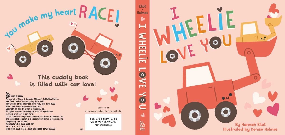 I Wheelie Love You by Hannah Eliot - Simon & Schuster Book sold by Rosebud & Jo