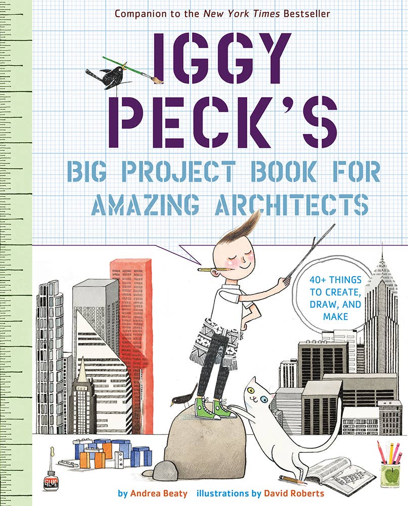 Iggy Peck's Big Project Book for Amazing Architects - Abrams Books sold by Rosebud & Jo