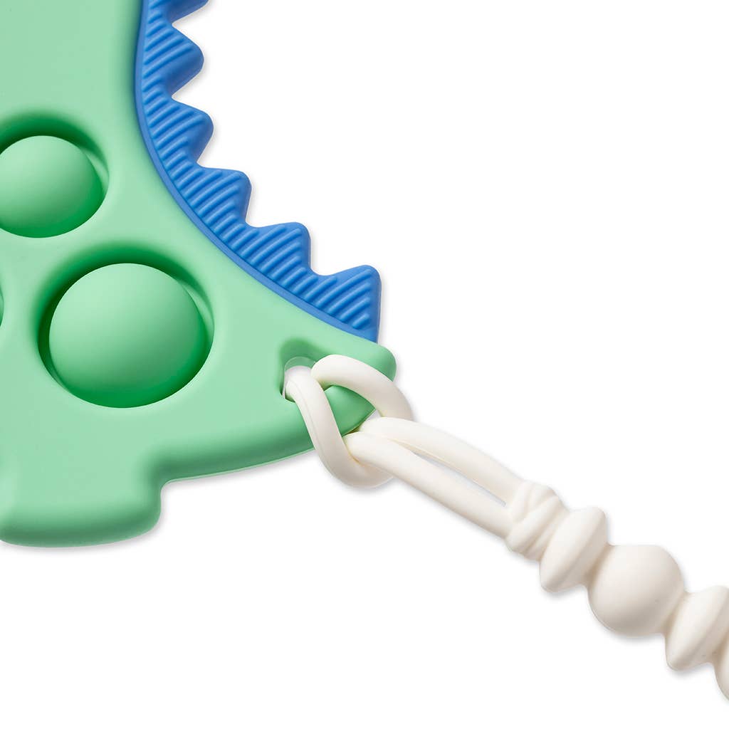 Itzy Pop Sensory Popper Toy - Dino - Itzy Ritzy Teether sold by Rosebud & Jo