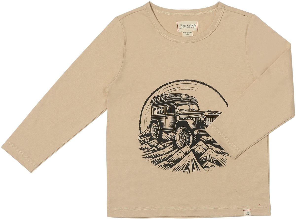 Jeep Long Sleeve - Me & Henry Baby & Toddler Clothing sold by Rosebud & Jo