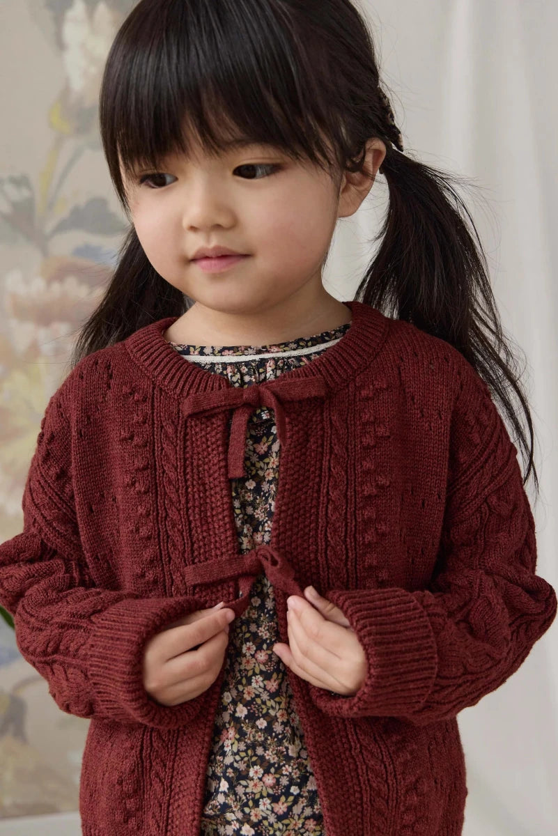 Josephine Knitted Cardigan - Veneer - Jamie Kay Tops sold by Rosebud & Jo