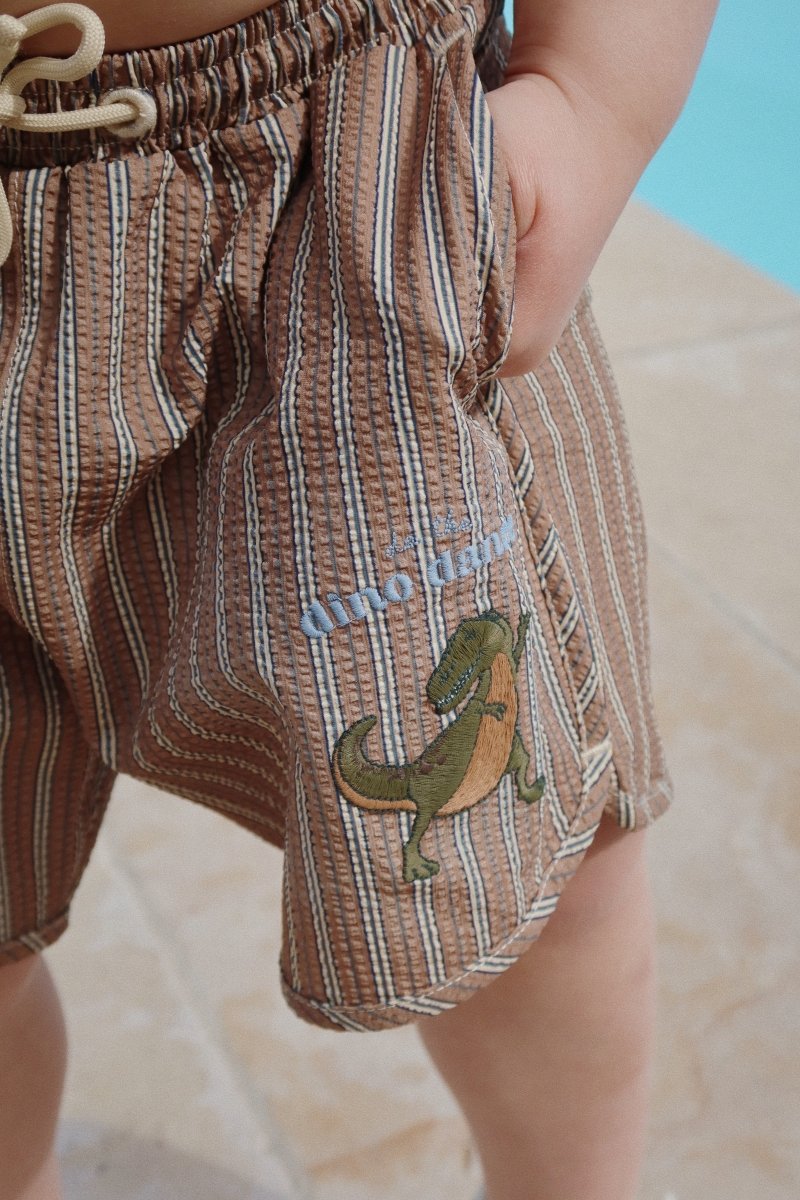 Kids Dino Swim Shorts - Konges Sløjd A/S Baby & Toddler Clothing sold by Rosebud & Jo