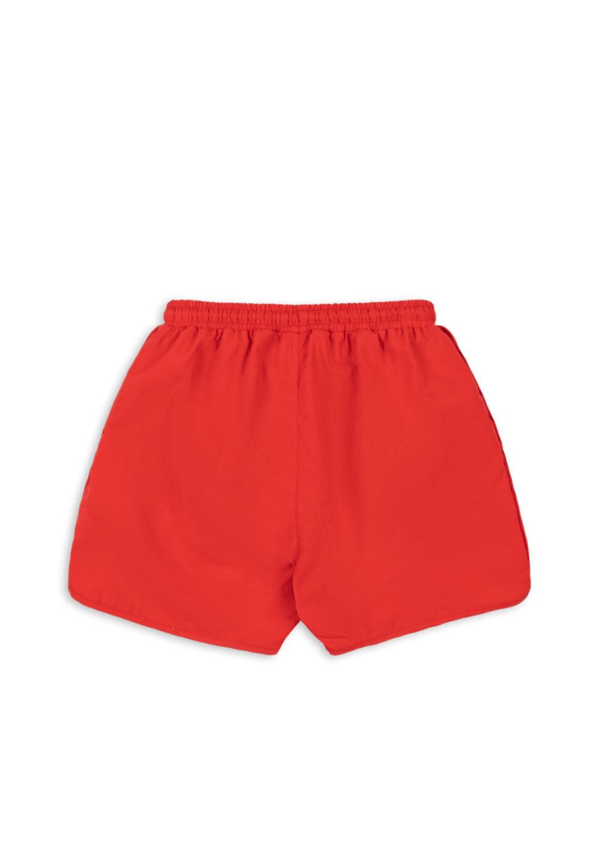 Kids Red Mitch Swim Shorts - Konges Sløjd A/S Baby & Toddler Clothing sold by Rosebud & Jo