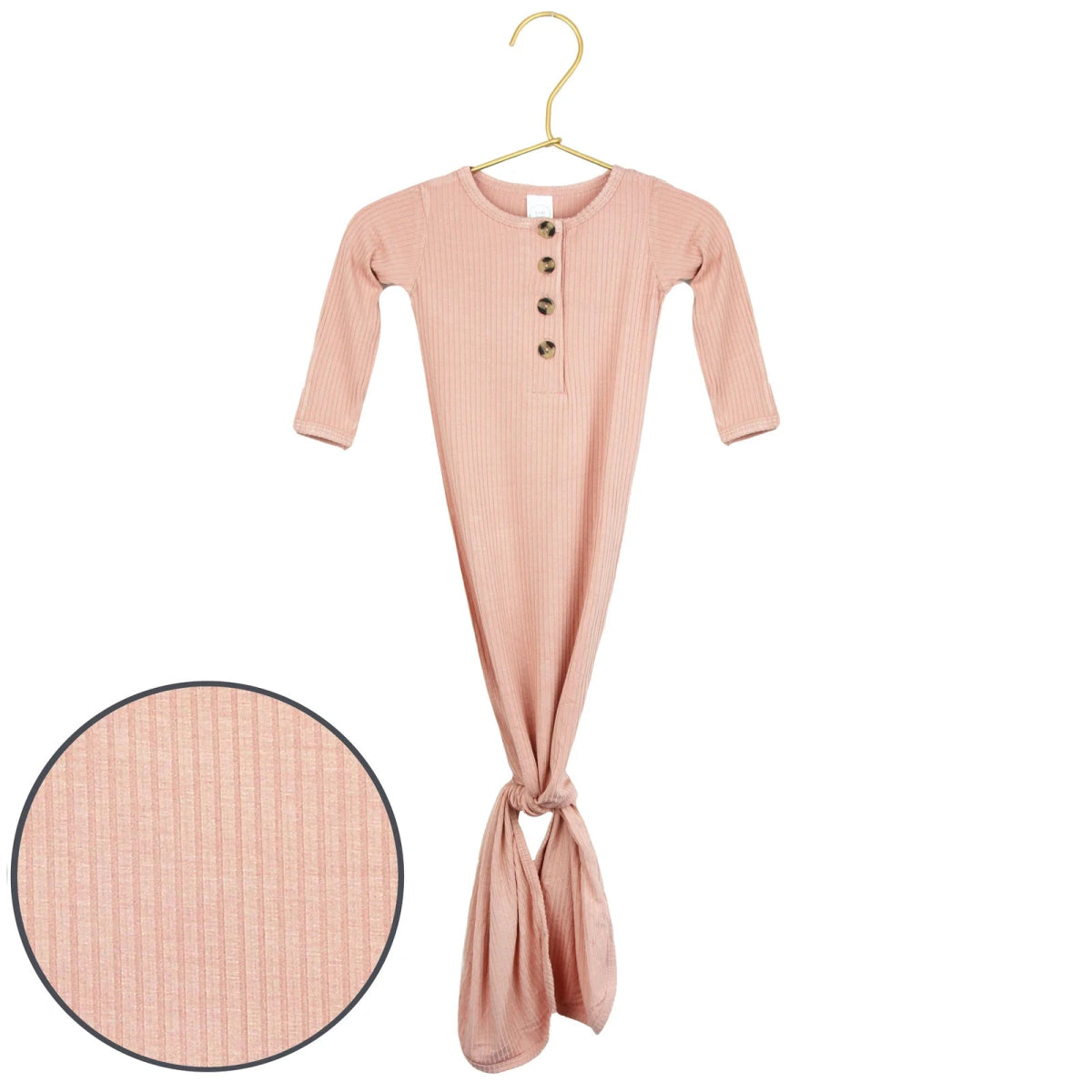 Knotted Gown - Lou Lou & Company Baby & Toddler Clothing sold by Rosebud & Jo