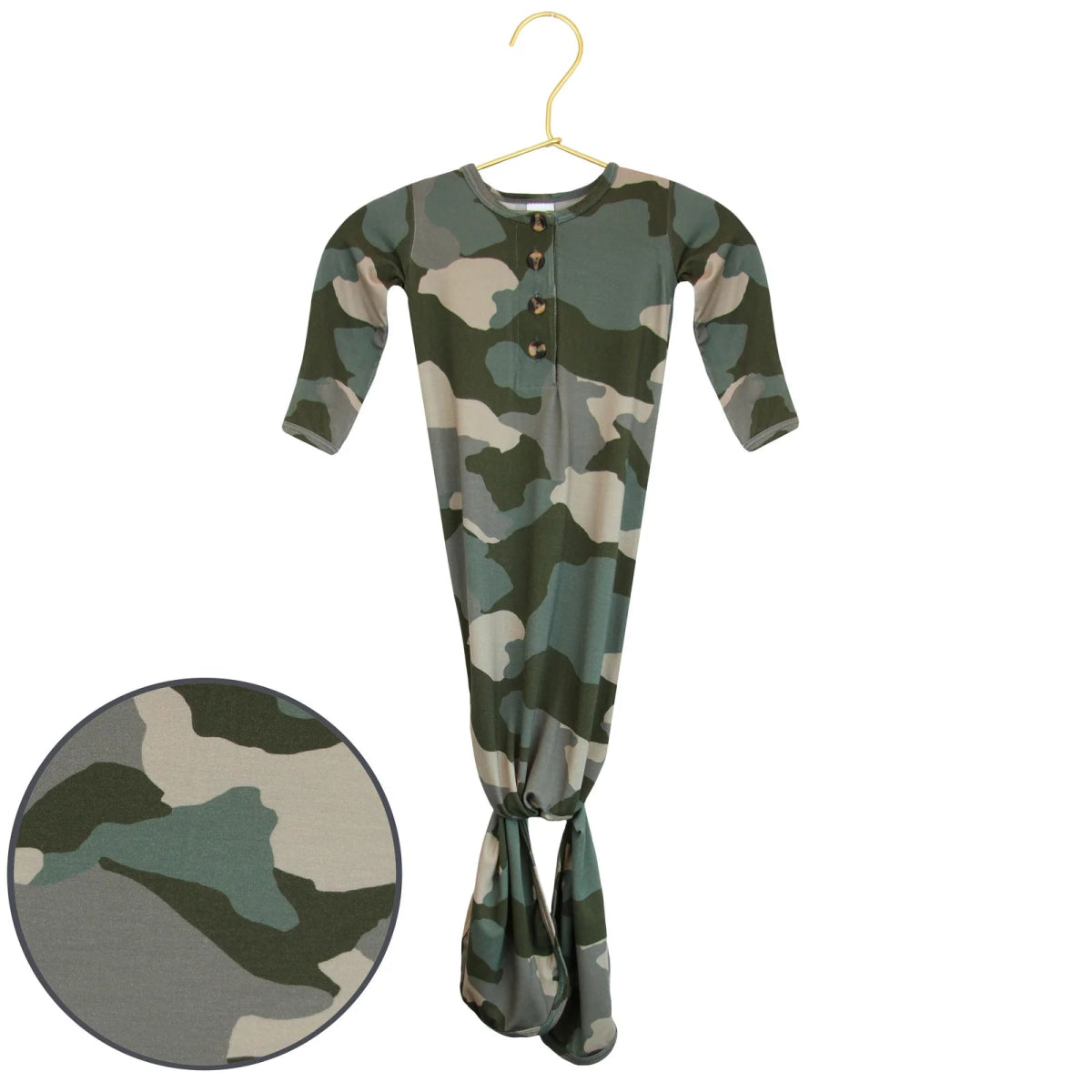 Knotted Gown - Lou Lou & Company Baby & Toddler Clothing sold by Rosebud & Jo
