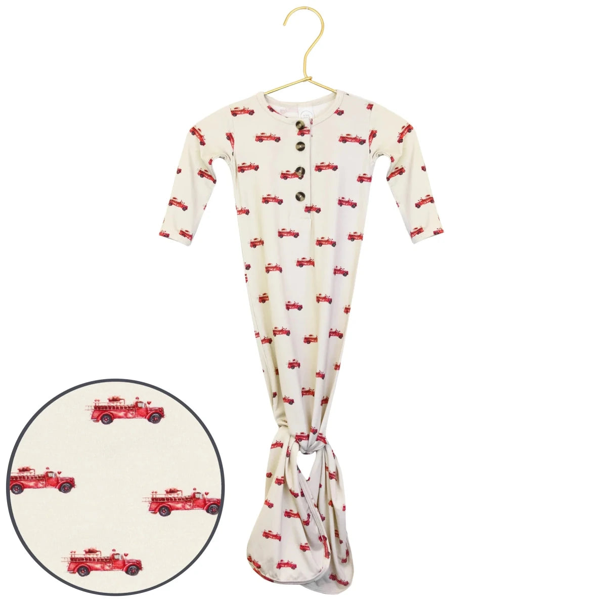 Knotted Gown - Lou Lou & Company Knotted Gowns sold by Rosebud & Jo