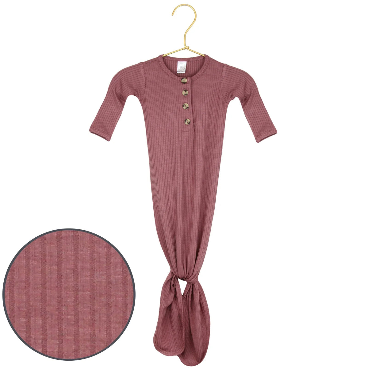 Knotted Gown - Lou Lou & Company Baby & Toddler Clothing sold by Rosebud & Jo