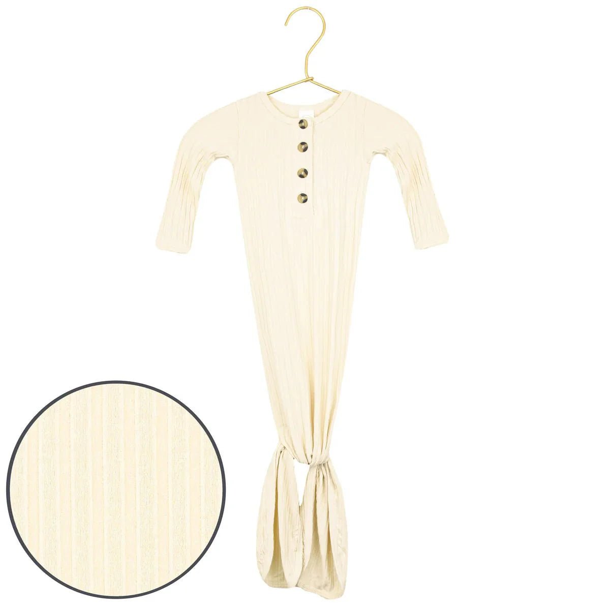 Knotted Gown by Lou Lou & Company - Lou Lou & Company Baby & Toddler Clothing sold by Rosebud & Jo