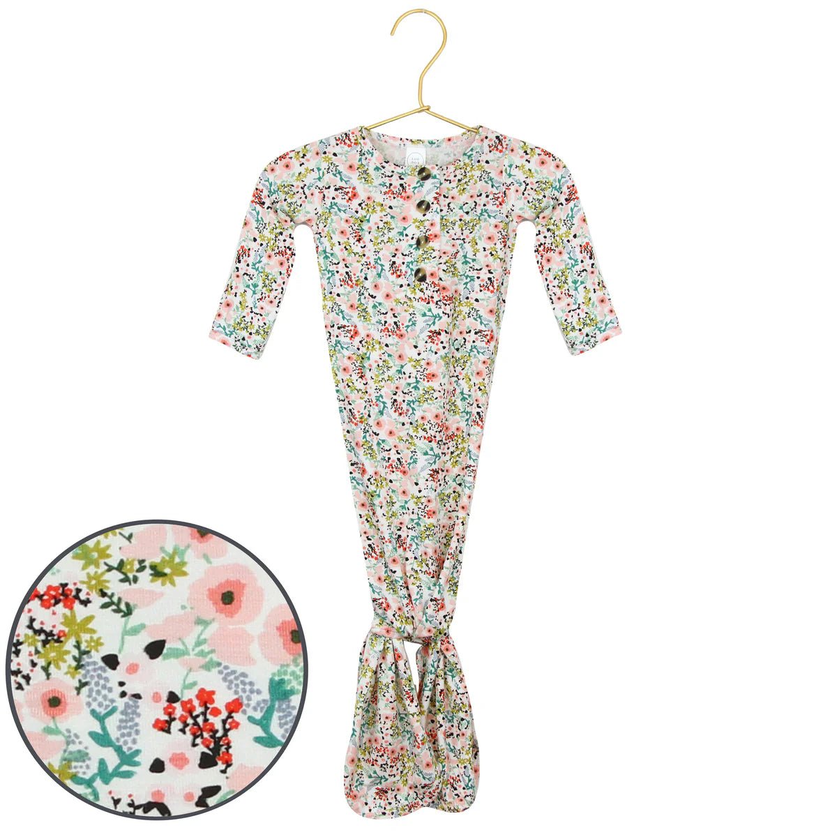 Knotted Gown - Classic - Lou Lou & Company Baby & Toddler Clothing sold by Rosebud & Jo