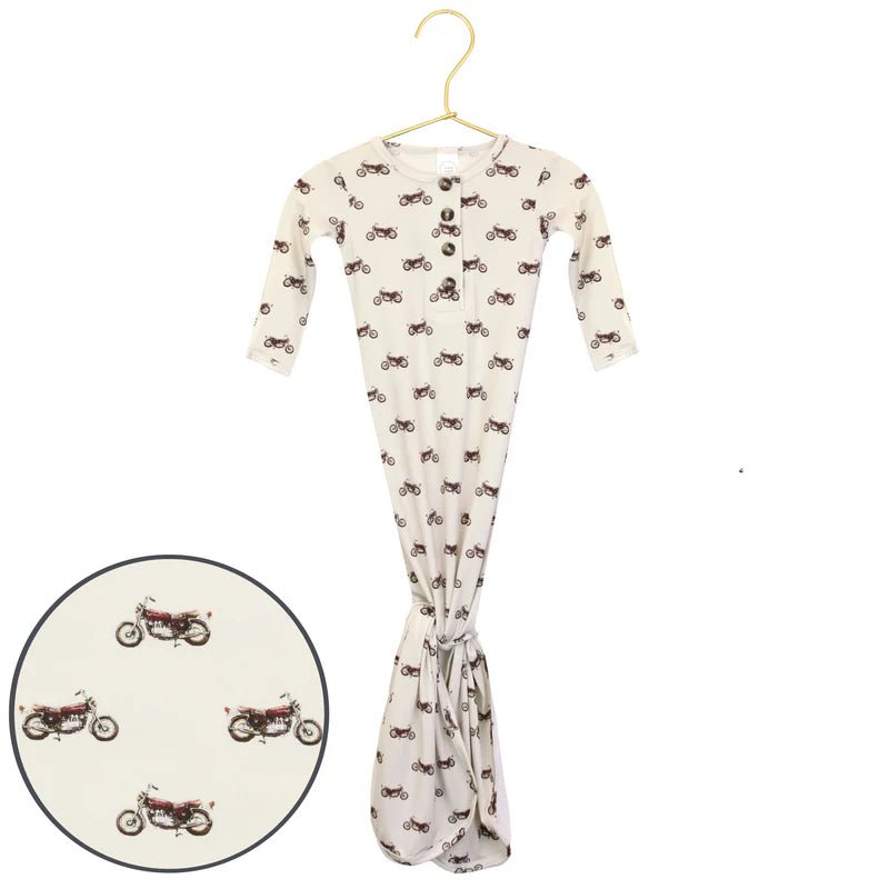 Knotted Gown - Classic - Lou Lou & Company Baby & Toddler Clothing sold by Rosebud & Jo