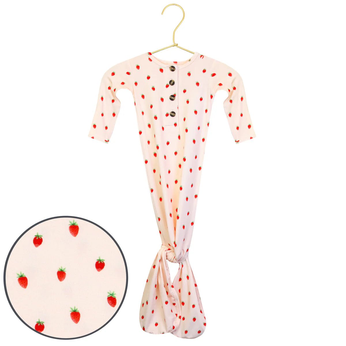 Knotted Gown - Classic - Lou Lou & Company Baby & Toddler Clothing sold by Rosebud & Jo