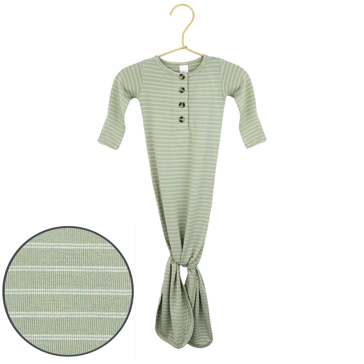Knotted Gown - Classic - Lou Lou & Company Baby & Toddler Clothing sold by Rosebud & Jo