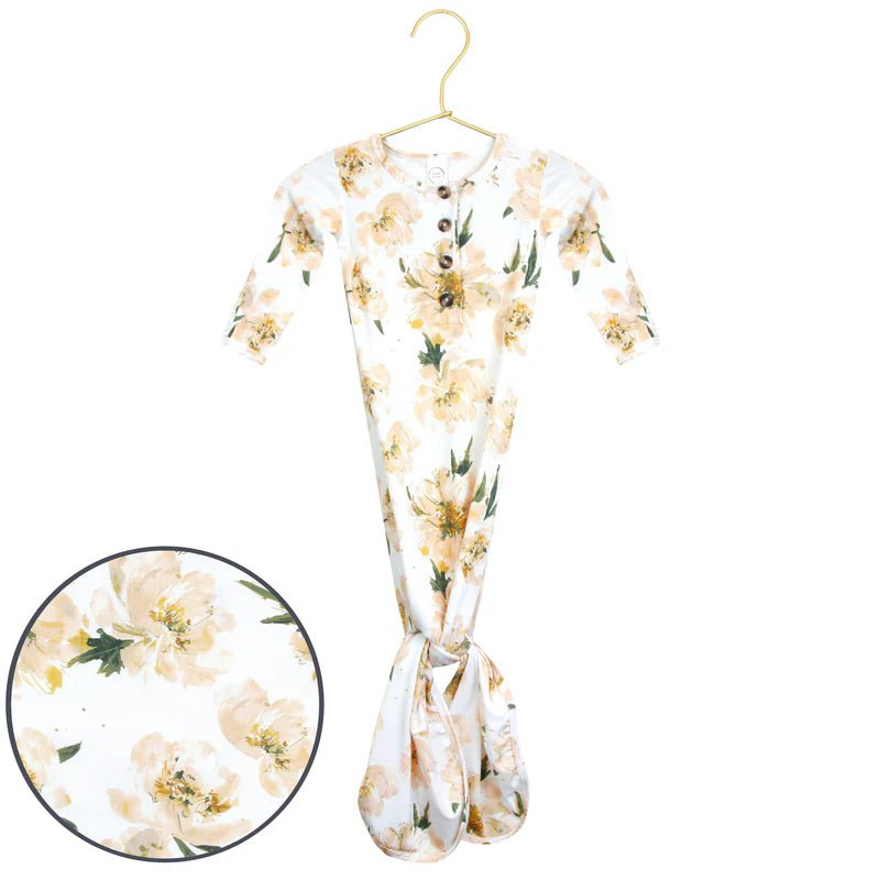 Knotted Gown - Classic - Lou Lou & Company Baby & Toddler Clothing sold by Rosebud & Jo