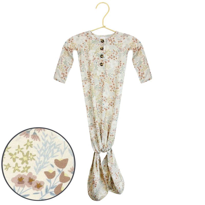 Knotted Gown - Classic - Lou Lou & Company Baby & Toddler Clothing sold by Rosebud & Jo