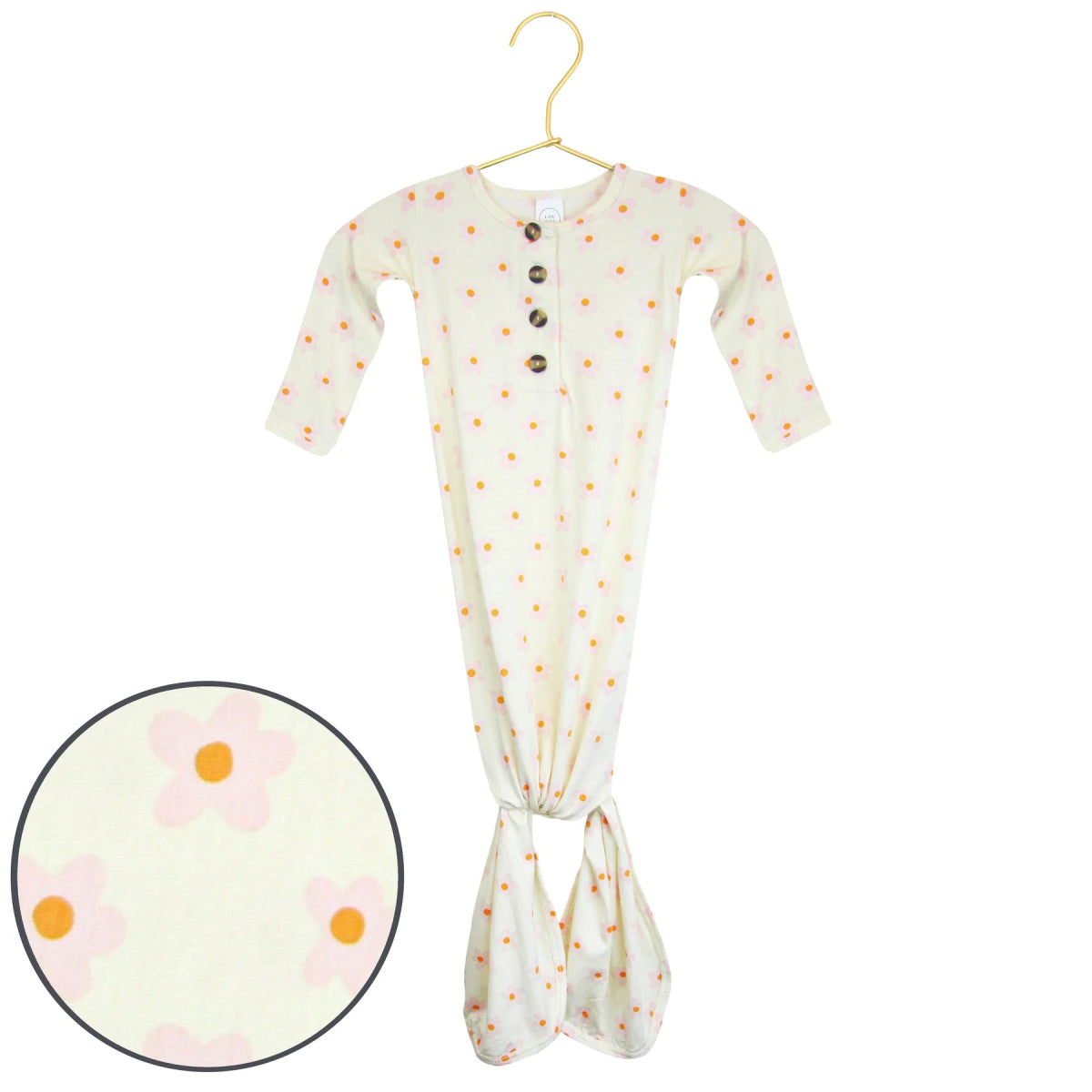 Knotted Gown - Classic - Lou Lou & Company Baby & Toddler Clothing sold by Rosebud & Jo
