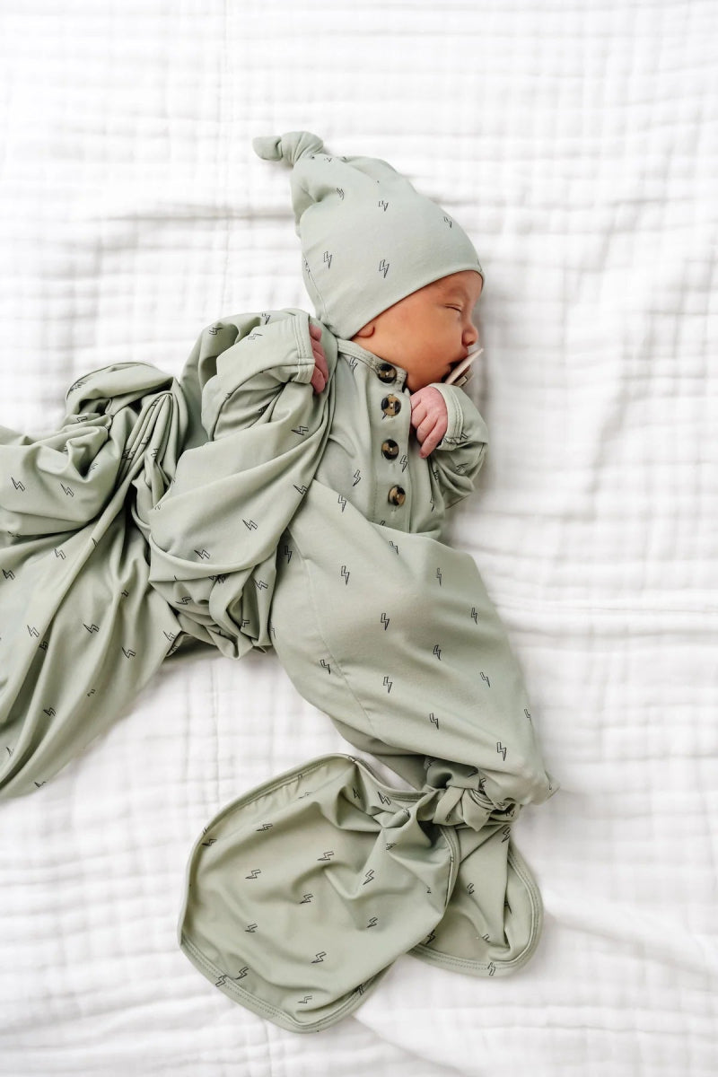 Knotted Gown - Classic - Lou Lou & Company Baby & Toddler Clothing sold by Rosebud & Jo