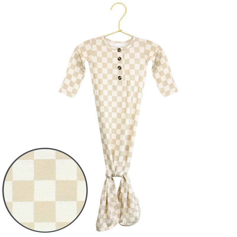 Knotted Gown - Classic - Lou Lou & Company Baby & Toddler Clothing sold by Rosebud & Jo