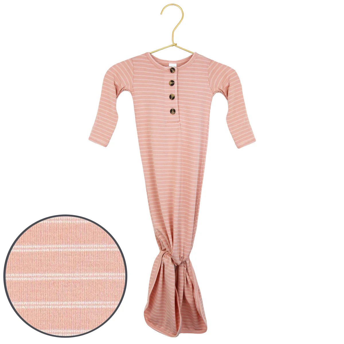 Knotted Gown - Classic - Lou Lou & Company Baby & Toddler Clothing sold by Rosebud & Jo