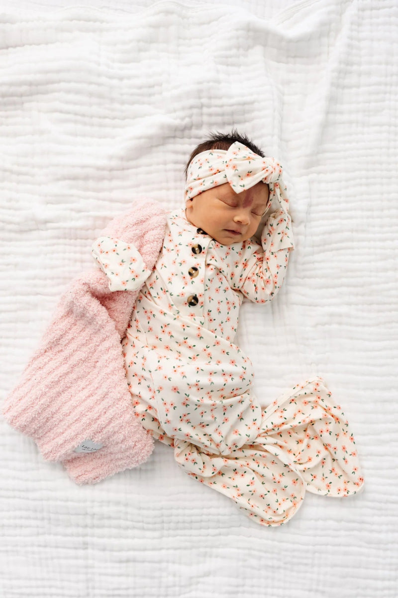 Knotted Gown - Classic - Lou Lou & Company Baby & Toddler Clothing sold by Rosebud & Jo