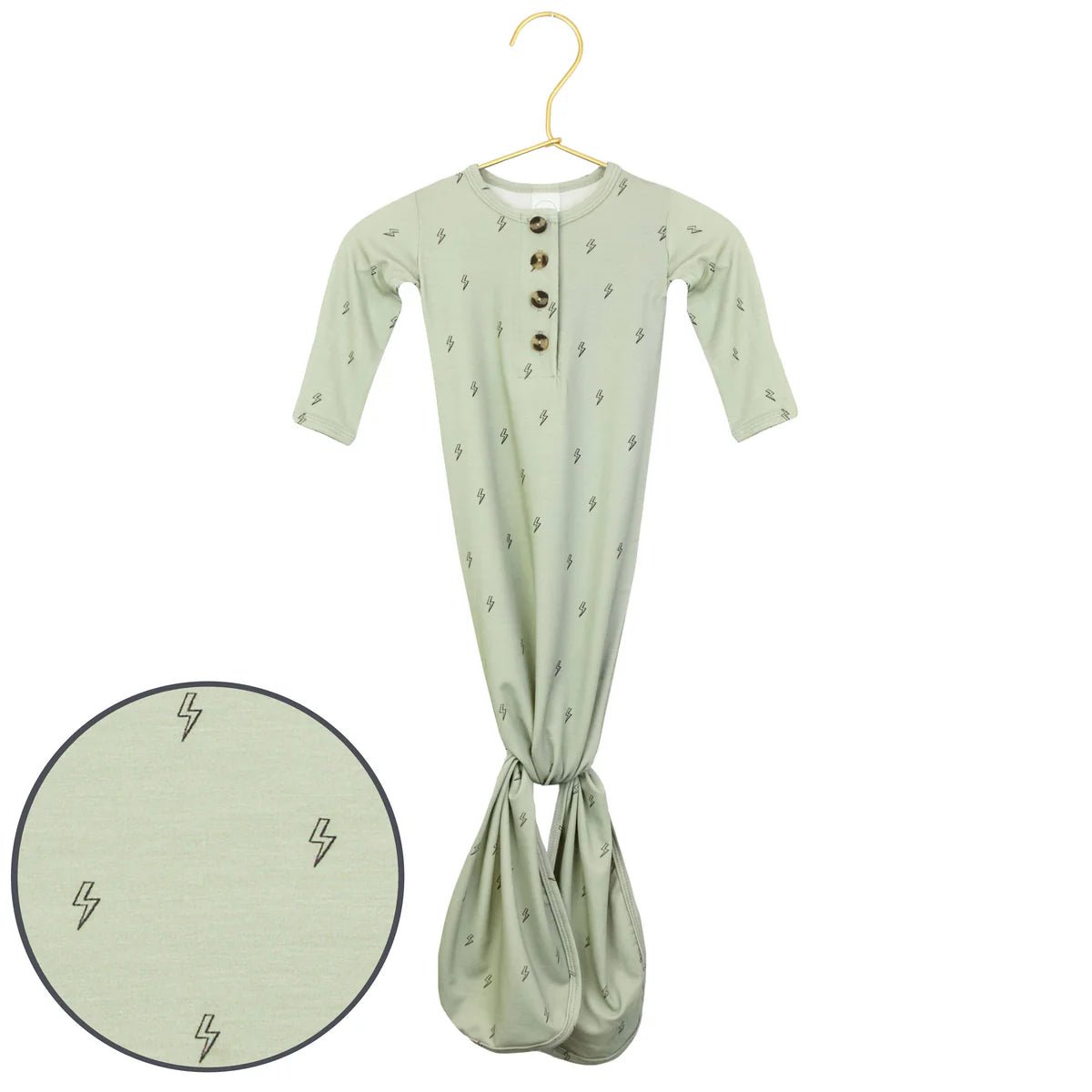 Knotted Gown - Classic - Lou Lou & Company Baby & Toddler Clothing sold by Rosebud & Jo