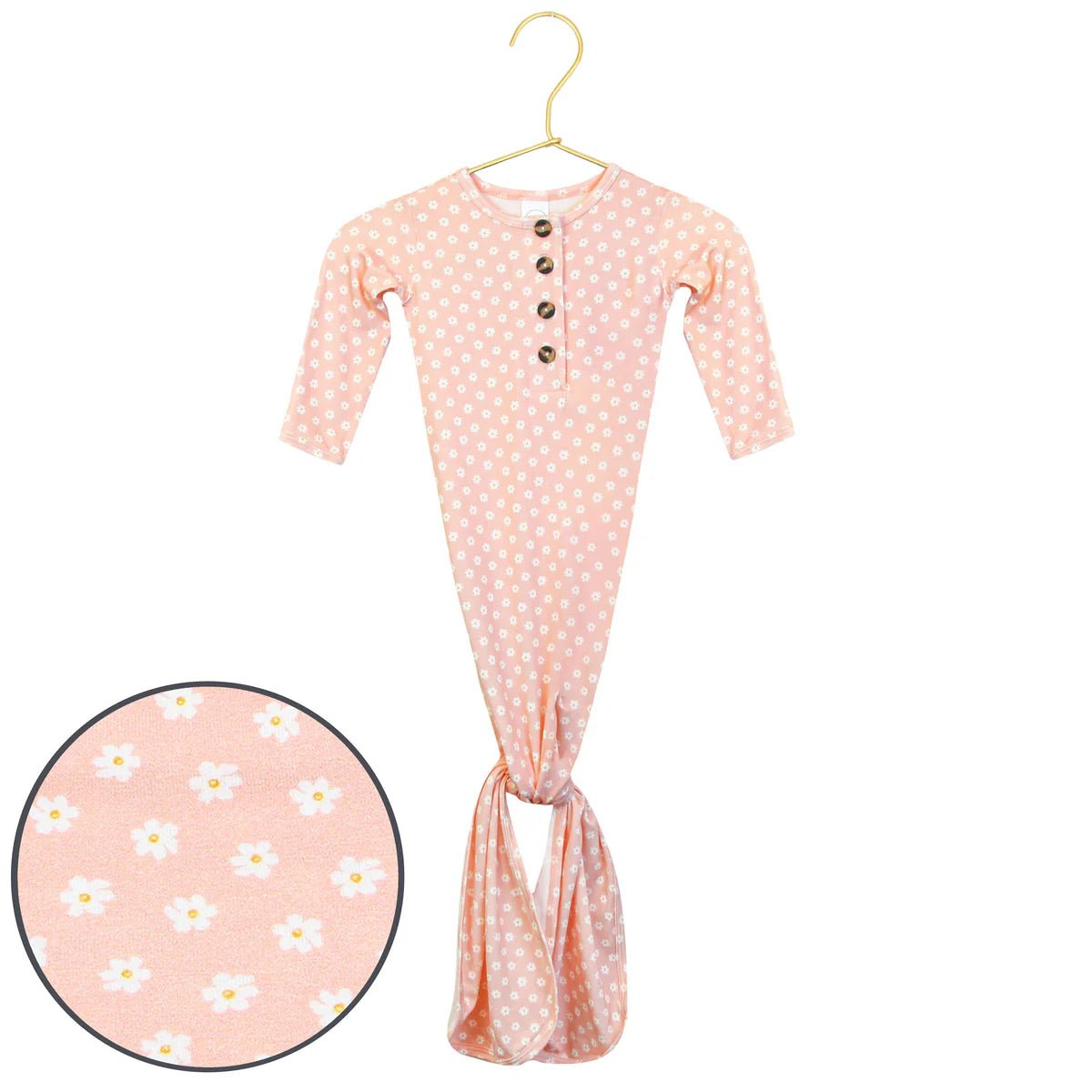 Knotted Gown - Classic - Lou Lou & Company Baby & Toddler Clothing sold by Rosebud & Jo