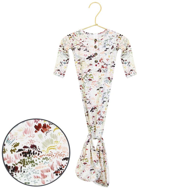 Knotted Gown - Classic - Lou Lou & Company Baby & Toddler Clothing sold by Rosebud & Jo