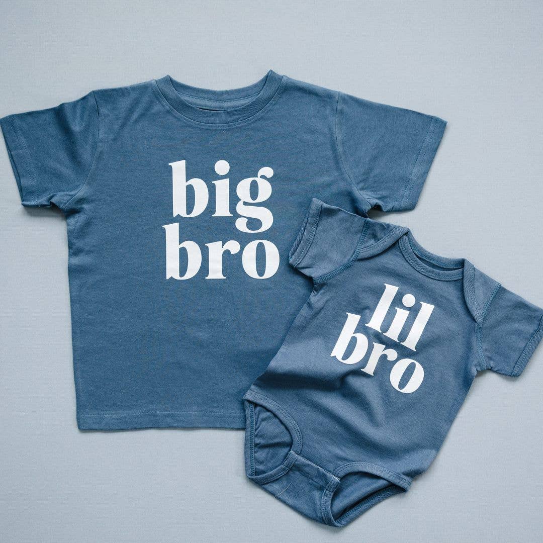 Lil Bro Short Sleeve Bodysuit - Sweet Wink Baby & Toddler Clothing sold by Rosebud & Jo