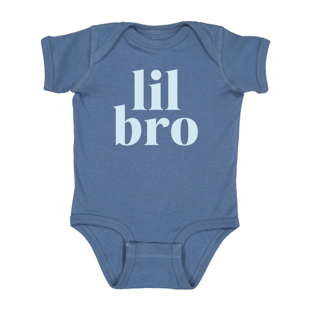 Lil Bro Short Sleeve Bodysuit - Sweet Wink Baby & Toddler Clothing sold by Rosebud & Jo