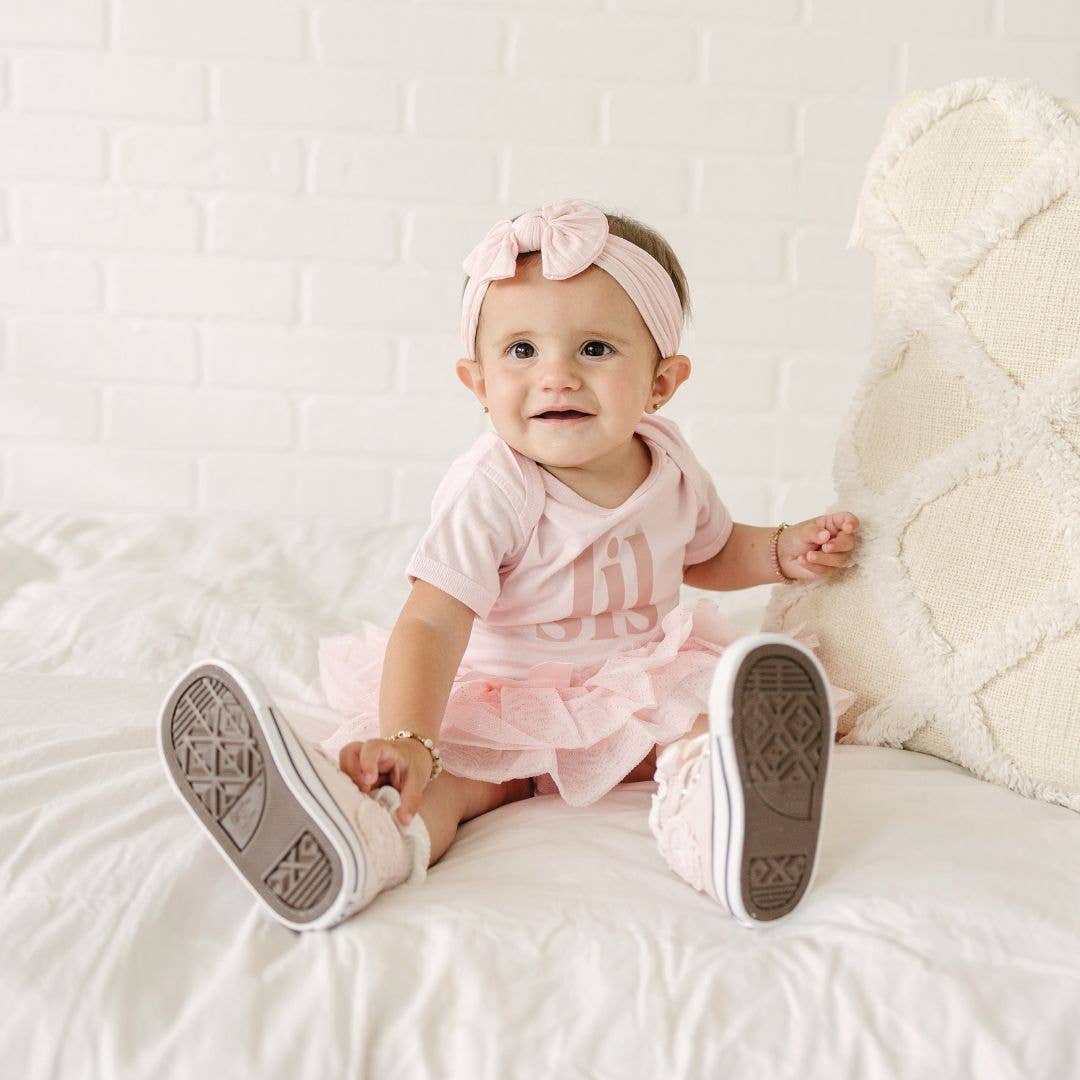 Lil Sis Short Sleeve Bodysuit - Sweet Wink Baby & Toddler Clothing sold by Rosebud & Jo