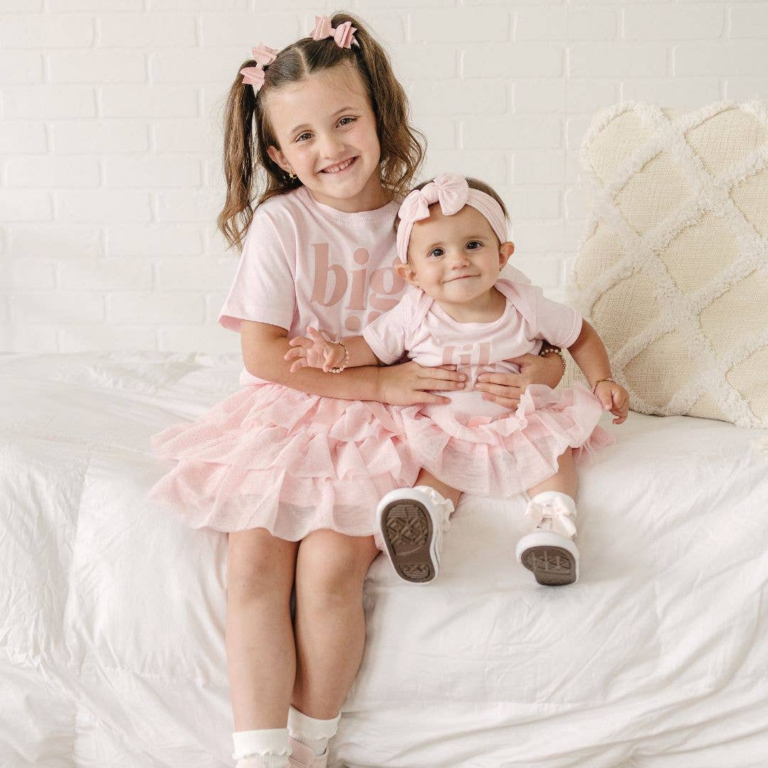 Lil Sis Short Sleeve Bodysuit - Sweet Wink Baby & Toddler Clothing sold by Rosebud & Jo