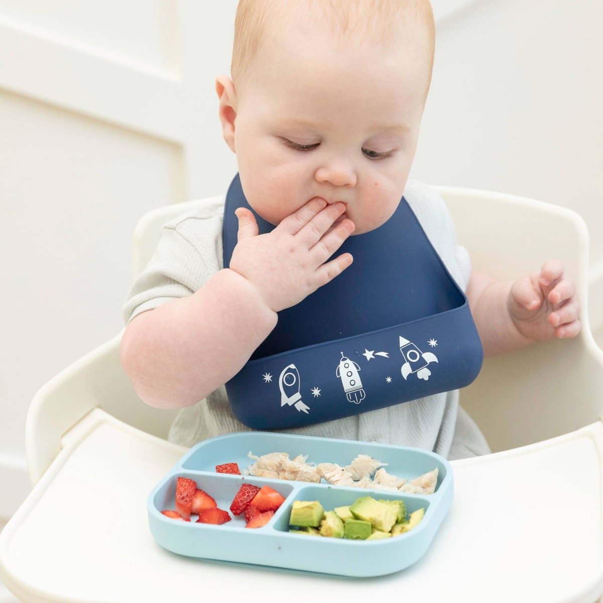 Little Bites Bib - Bella Tunno sold by Rosebud & Jo