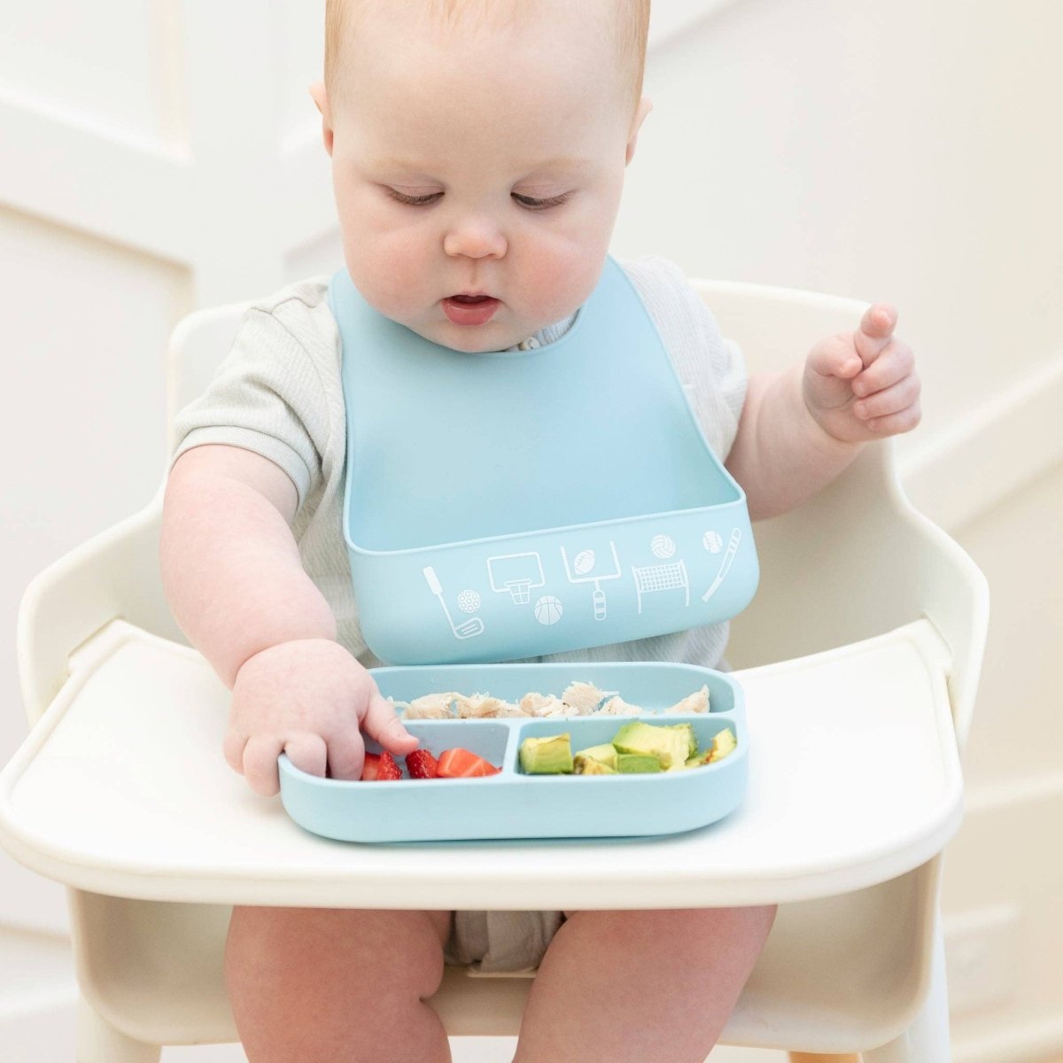 Little Bites Bib - Bella Tunno sold by Rosebud & Jo